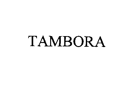 Trademark Logo TAMBORA