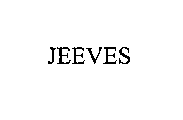Trademark Logo JEEVES