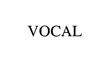 Trademark Logo VOCAL