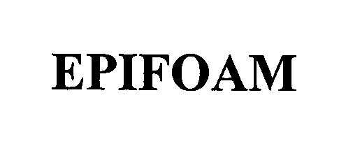 Trademark Logo EPIFOAM