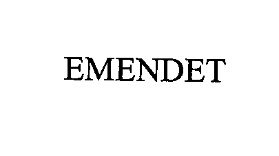 Trademark Logo EMENDET