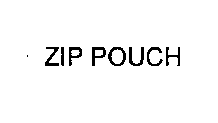 Trademark Logo ZIP POUCH