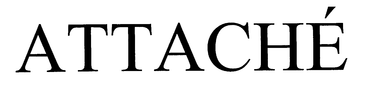 Trademark Logo ATTACHÉ