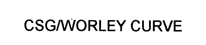  CSG/WORLEY CURVE