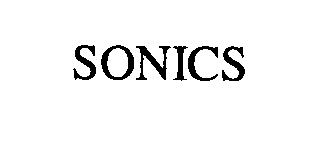 Trademark Logo SONICS