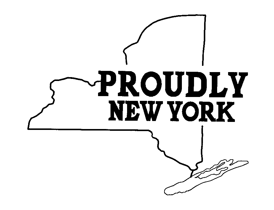 Trademark Logo PROUDLY NEW YORK