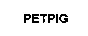 Trademark Logo PETPIG