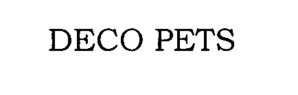 Trademark Logo DECO PETS