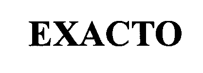 Trademark Logo EXACTO