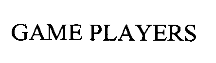 Trademark Logo GAME PLAYERS