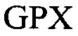 Trademark Logo GPX