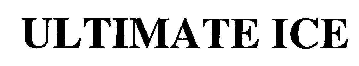 Trademark Logo ULTIMATE ICE