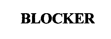 Trademark Logo BLOCKER
