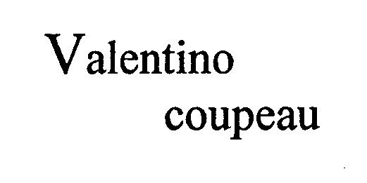 Trademark Logo VALENTINO COUPEAU
