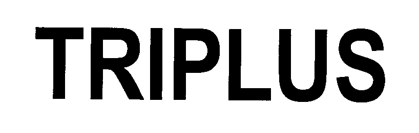 Trademark Logo TRIPLUS