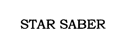 Trademark Logo STAR SABER