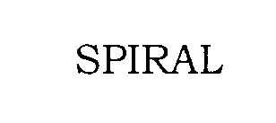 Trademark Logo SPIRAL