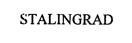 Trademark Logo STALINGRAD