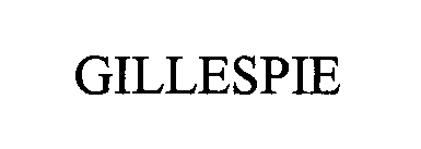 Trademark Logo GILLESPIE