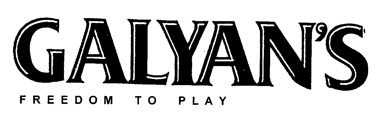 Trademark Logo GALYAN'S FREEDOM TO PLAY