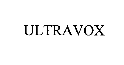  ULTRAVOX