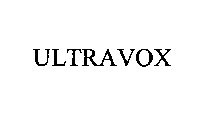 Trademark Logo ULTRAVOX