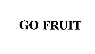 Trademark Logo GO FRUIT