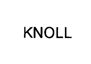 Trademark Logo KNOLL