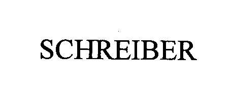 Trademark Logo SCHREIBER
