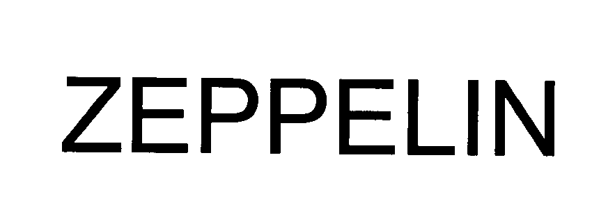 Trademark Logo ZEPPELIN