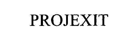 Trademark Logo PROJEXIT
