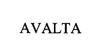 Trademark Logo AVALTA