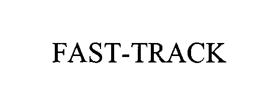 Trademark Logo FAST-TRACK