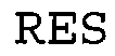 Trademark Logo RES