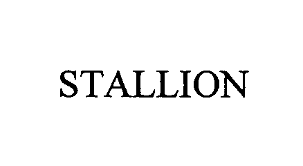 Trademark Logo STALLION
