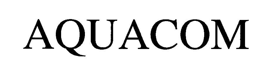 Trademark Logo AQUACOM