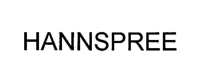 Trademark Logo HANNSPREE