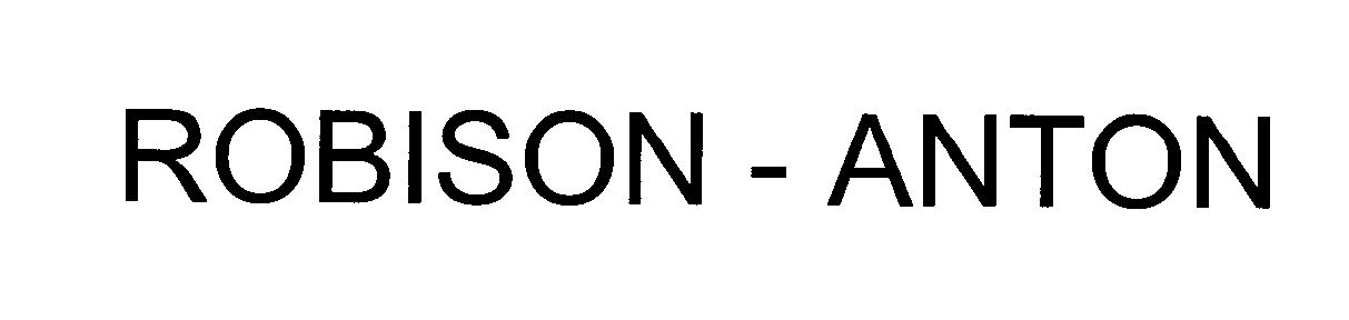 Trademark Logo ROBISON - ANTON