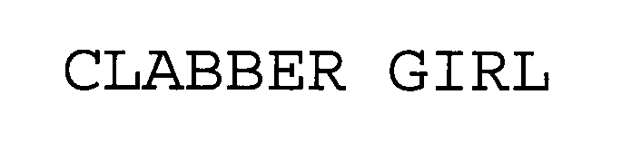 Trademark Logo CLABBER GIRL