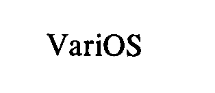 Trademark Logo VARIOS