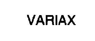 Trademark Logo VARIAX