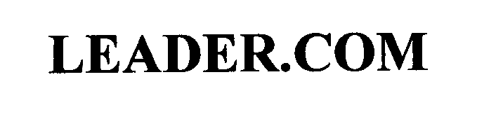 Trademark Logo LEADER.COM