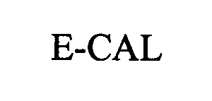 Trademark Logo E-CAL