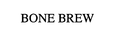 Trademark Logo BONE BREW