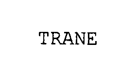 Trademark Logo TRANE