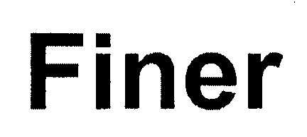Trademark Logo FINER
