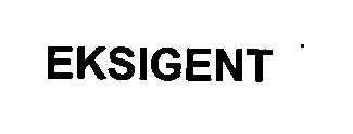 Trademark Logo EKSIGENT