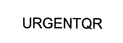 Trademark Logo URGENTQR