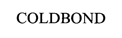 Trademark Logo COLDBOND