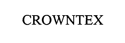 Trademark Logo CROWNTEX